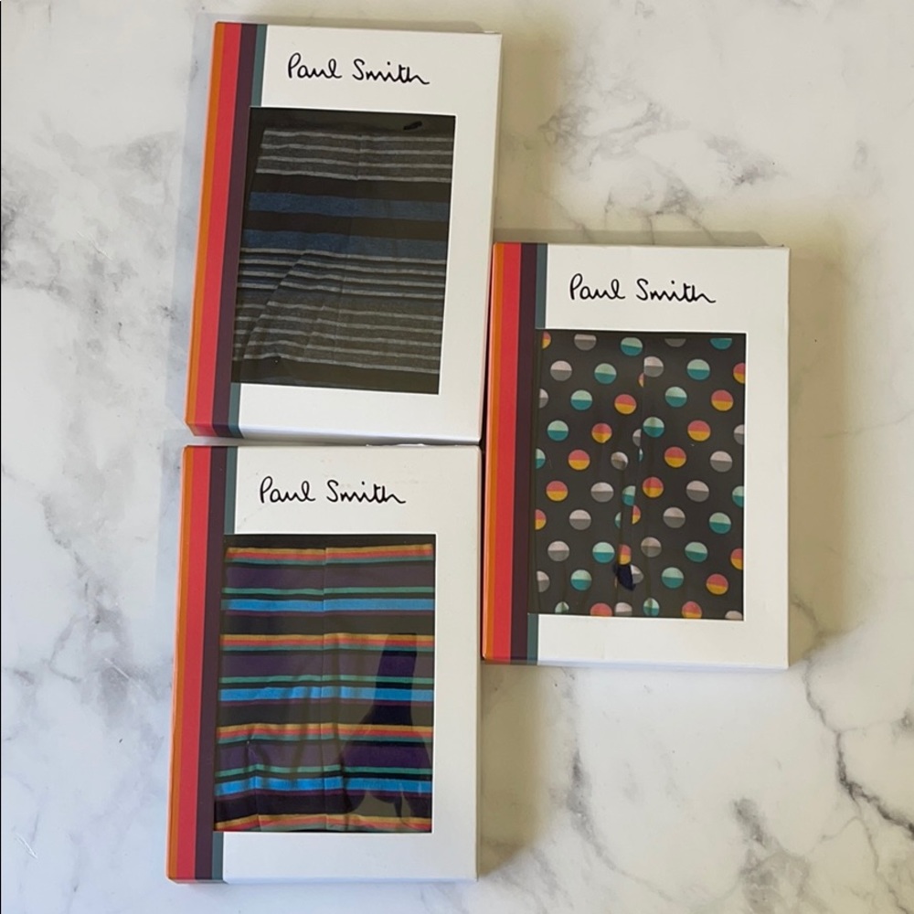 Paul Smith Trunk underwear NWT Bundle of 3
